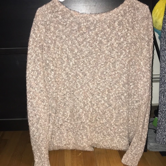 Tans/Cream Colored Knit Sweater - Picture 1 of 4